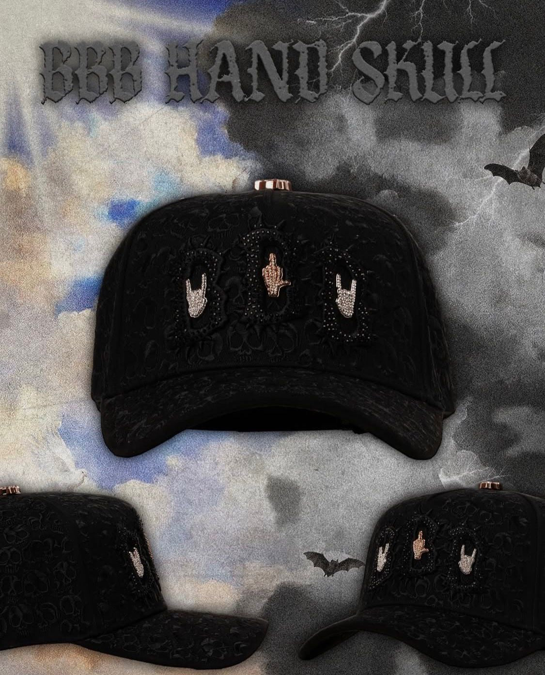 Barbas Hats - BBB Hand Skull ( Preventa )
