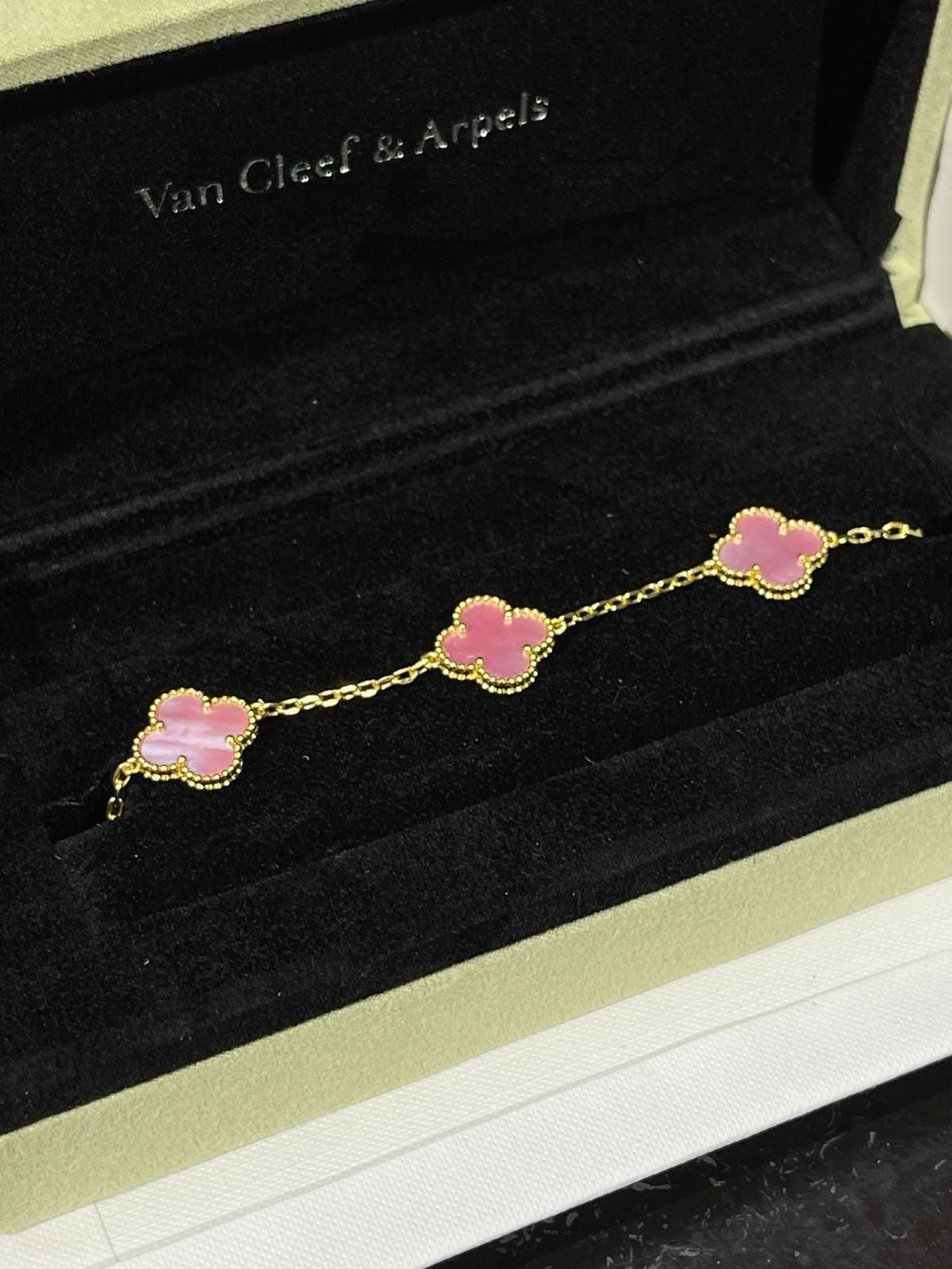 Pulso Tipo Van Cleef & Arpels Pink