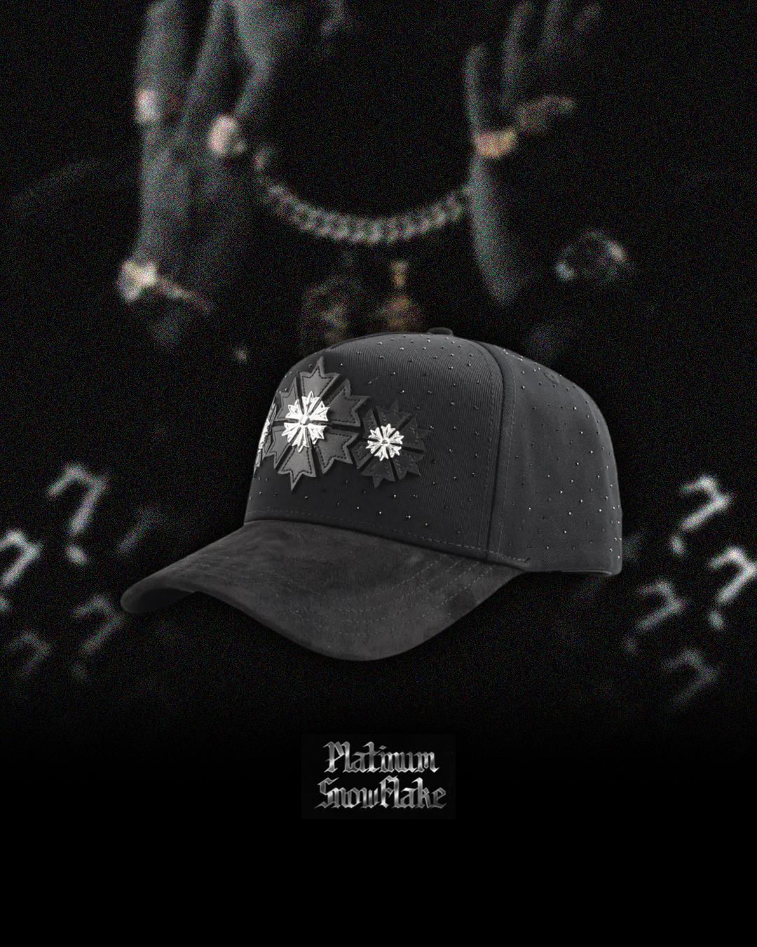 El Barbas Hats - Platinum Snow Flake
