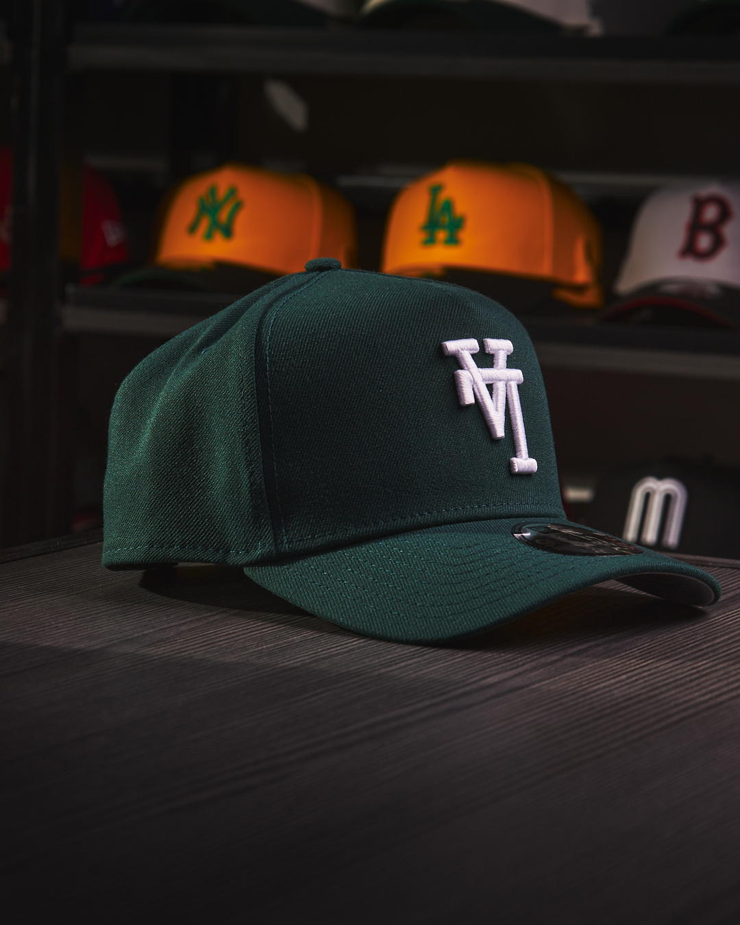 New Era - Los Angeles Dodgers 'Upside Down Logo' Green