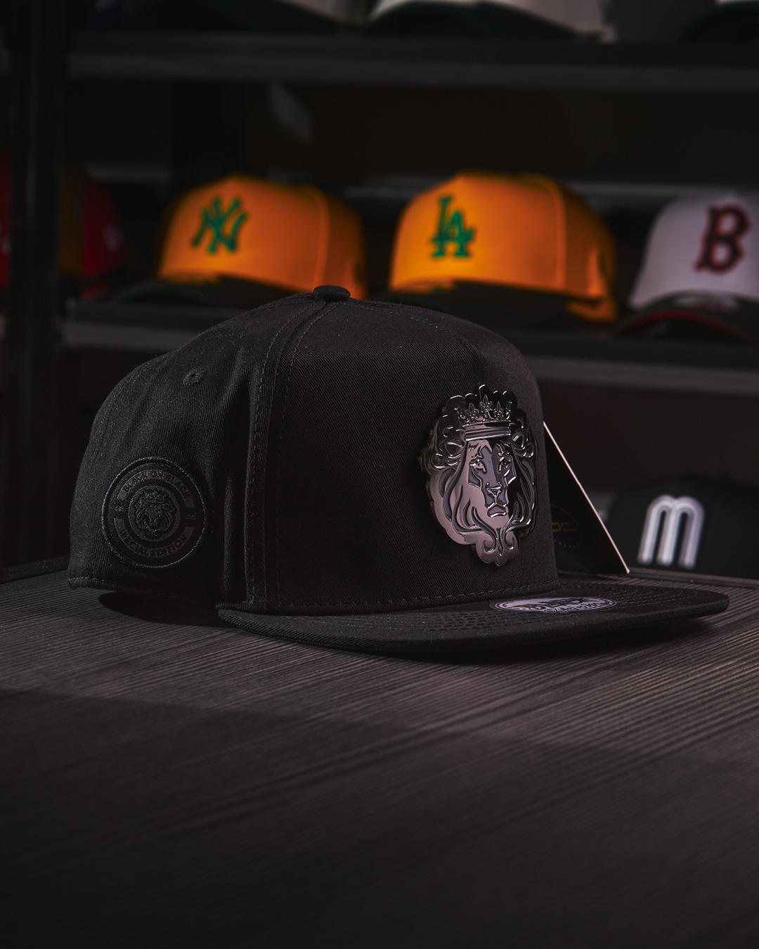 JC HATS - Rey Classics Black on Black