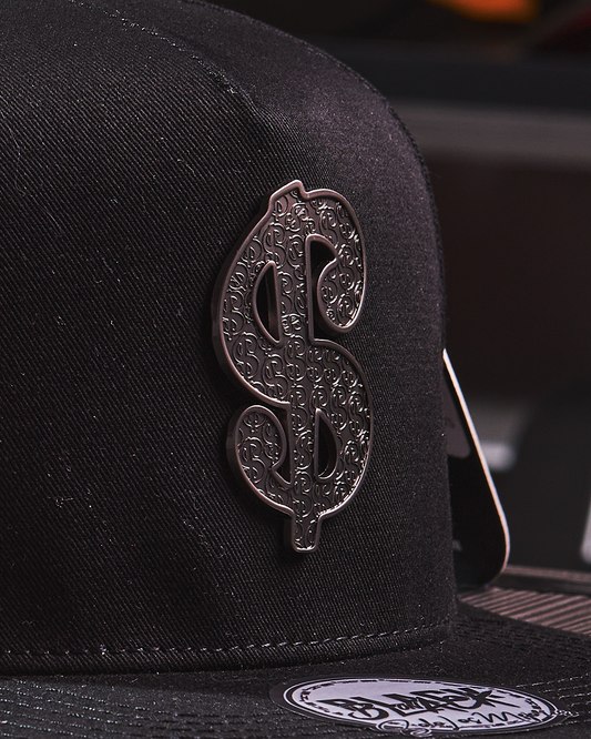 JC Hats Cash Black on Black