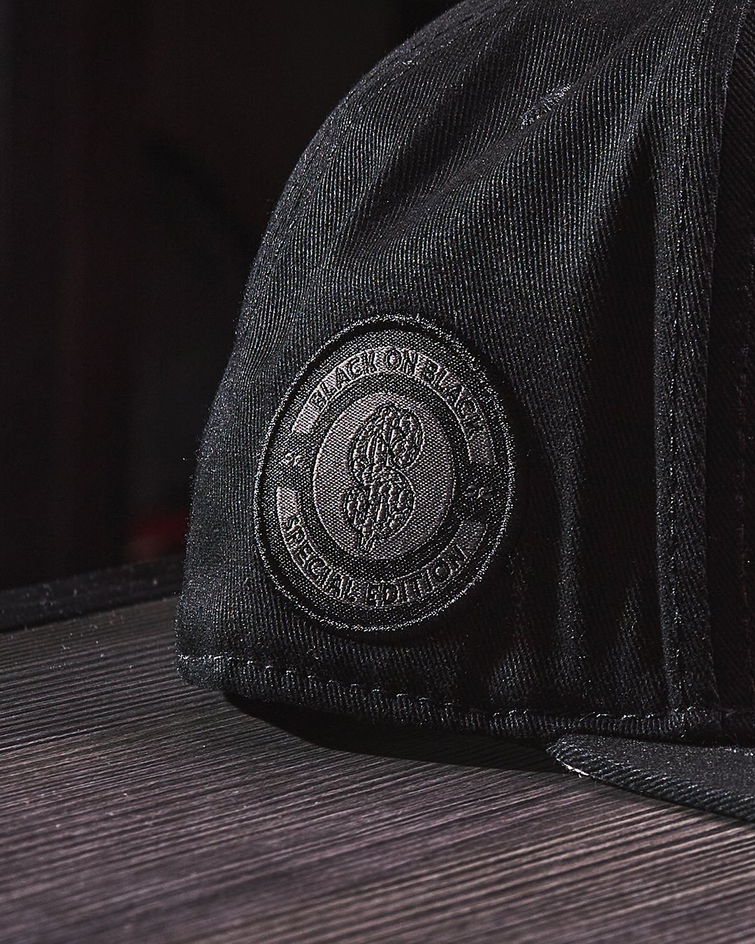JC Hats Cash Black on Black