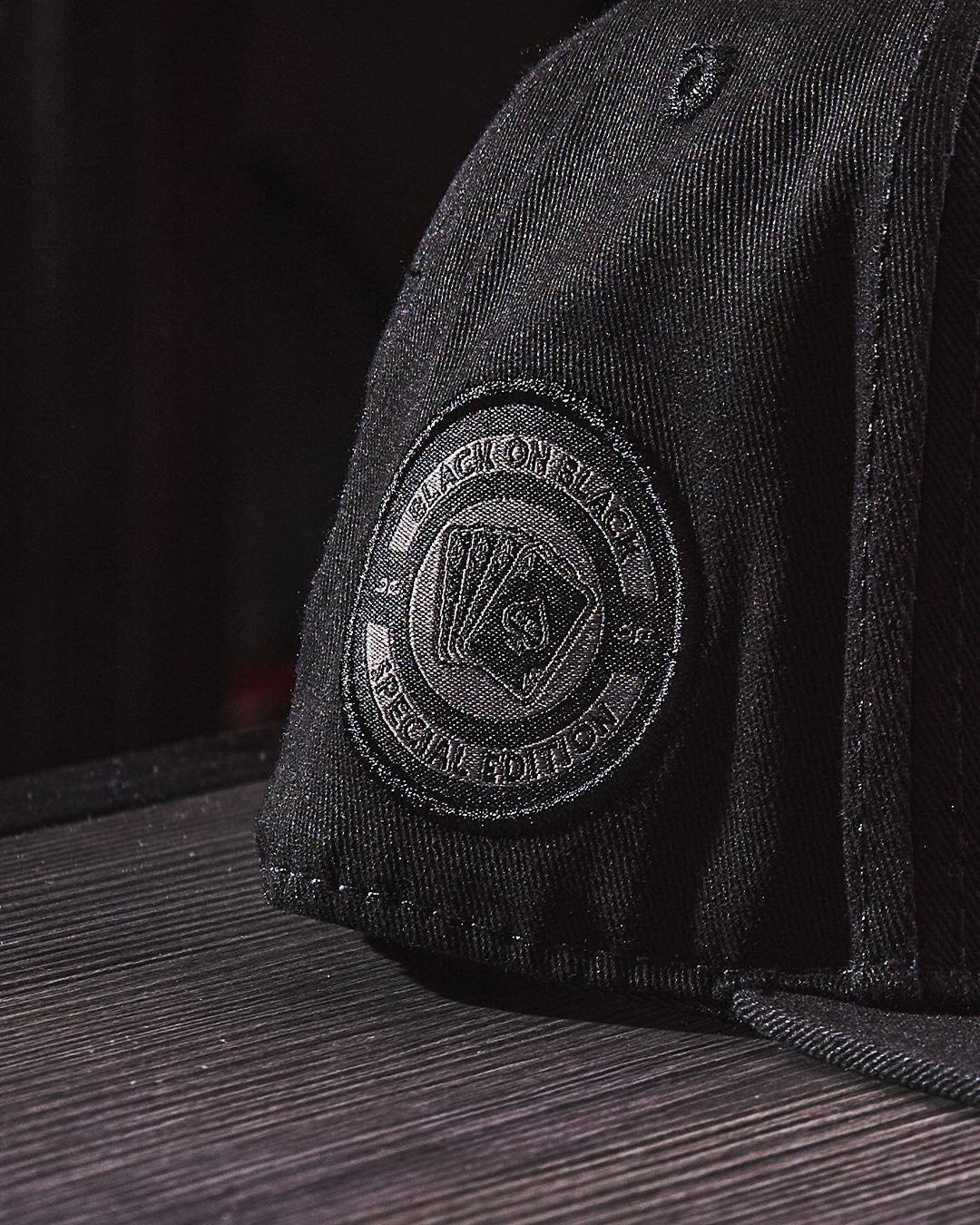 JC Hats - Poker Black on Black