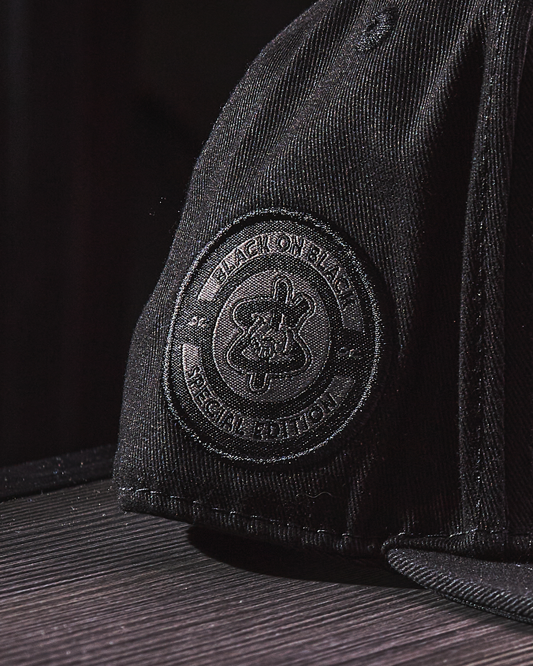 JC Hat Business Black on Black