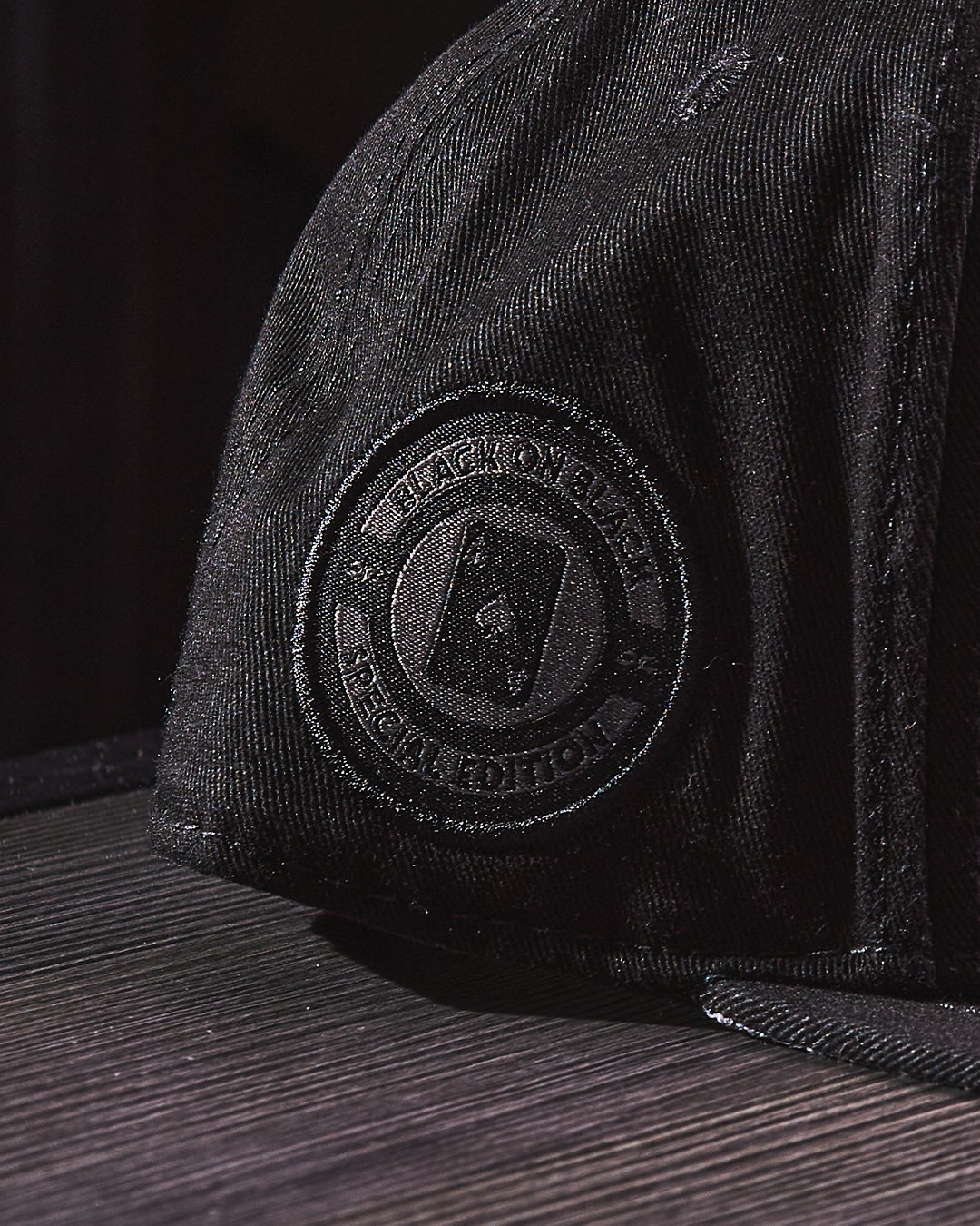 JC Hats - Poker EE Black on Black