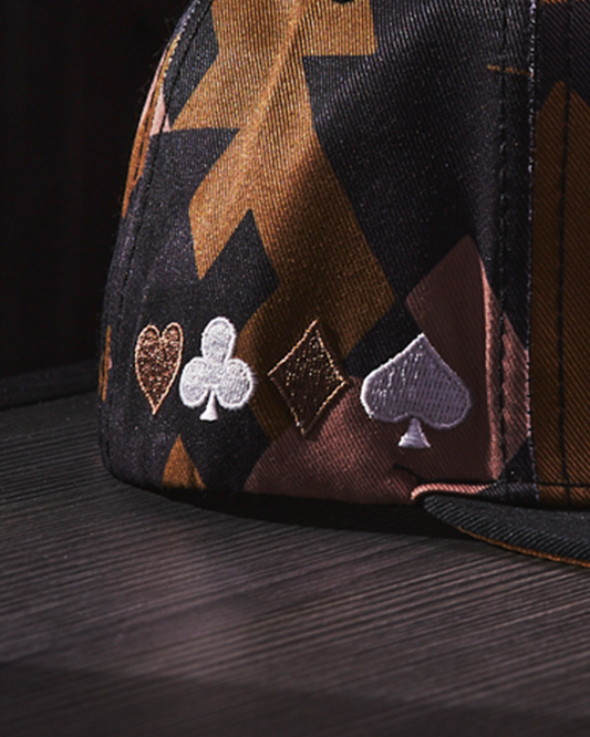 JC Hats - Poker Camo Brown