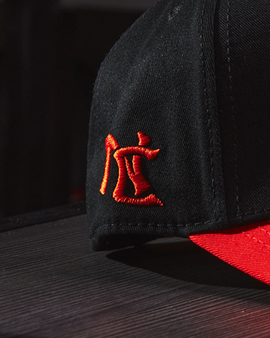 JC Hats CT Orange and Black