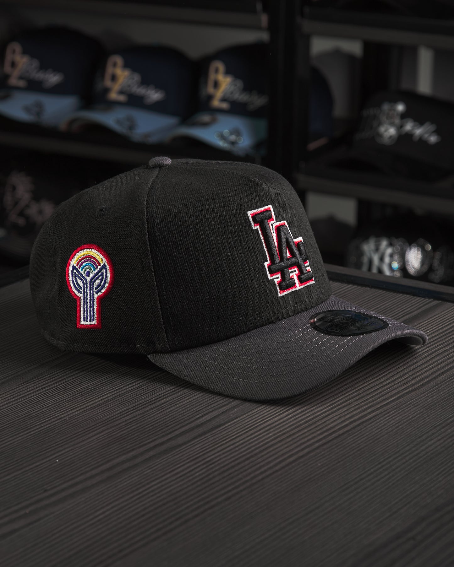 New Era - Los Angeles Dodgers A-Frame Black/Red