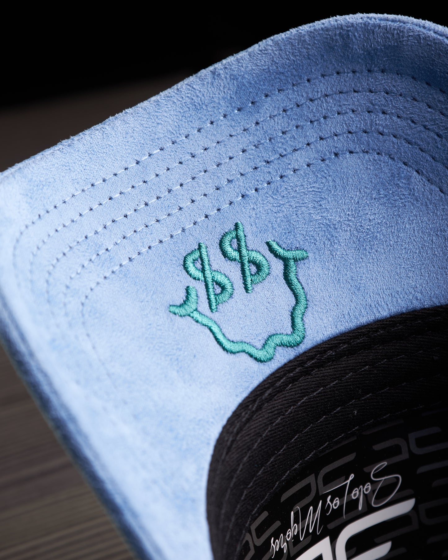 JC Hats - "Born to Spend Money" Gray/Blue