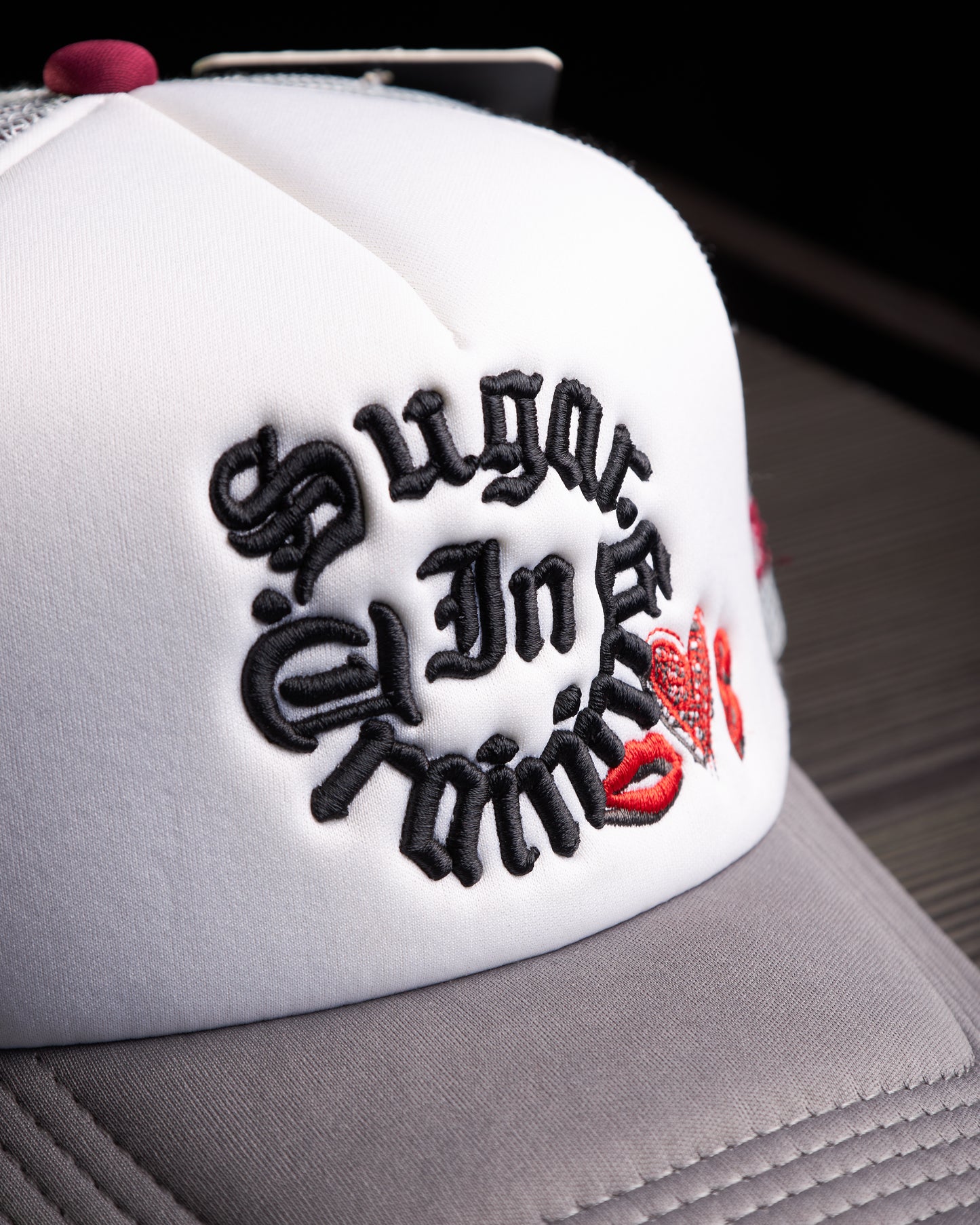 JC Hats - "Sugar In Training" White/Gray
