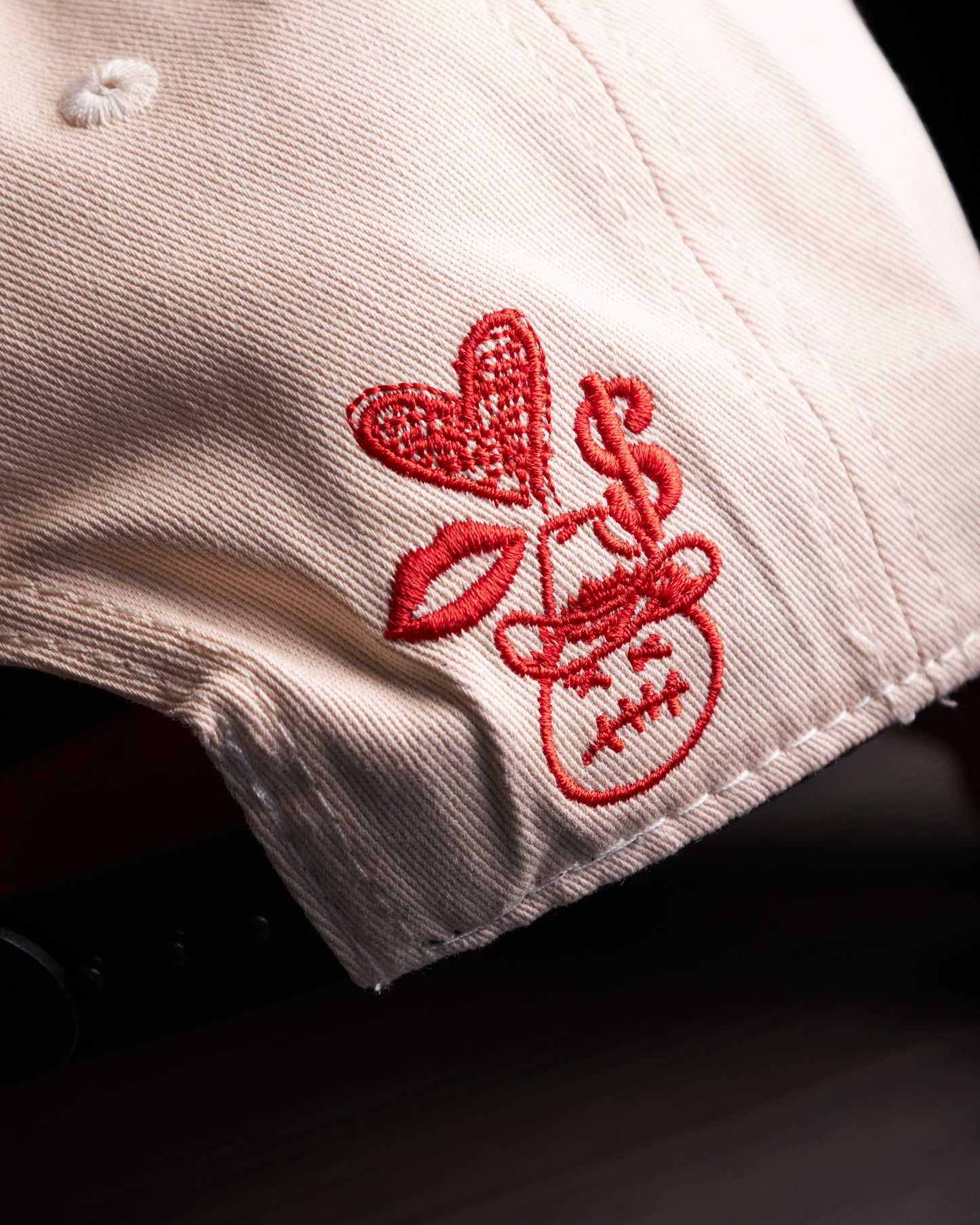 JC Hats - "Sugar In Training" Beige/Black