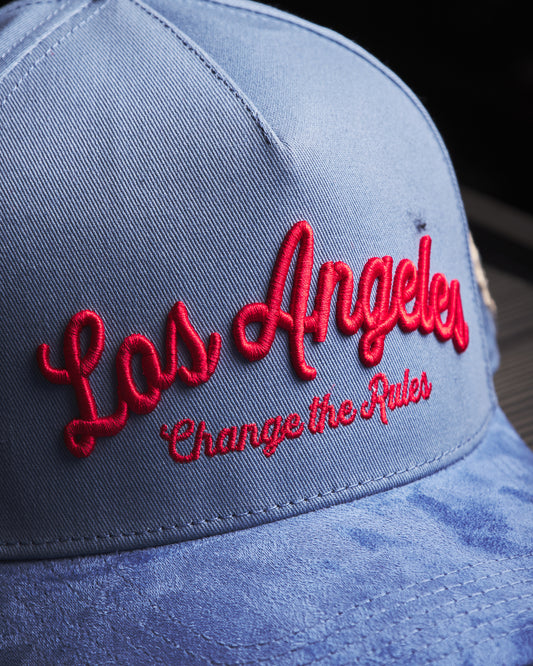 Cash Only - "Los Angeles" Blue/Red