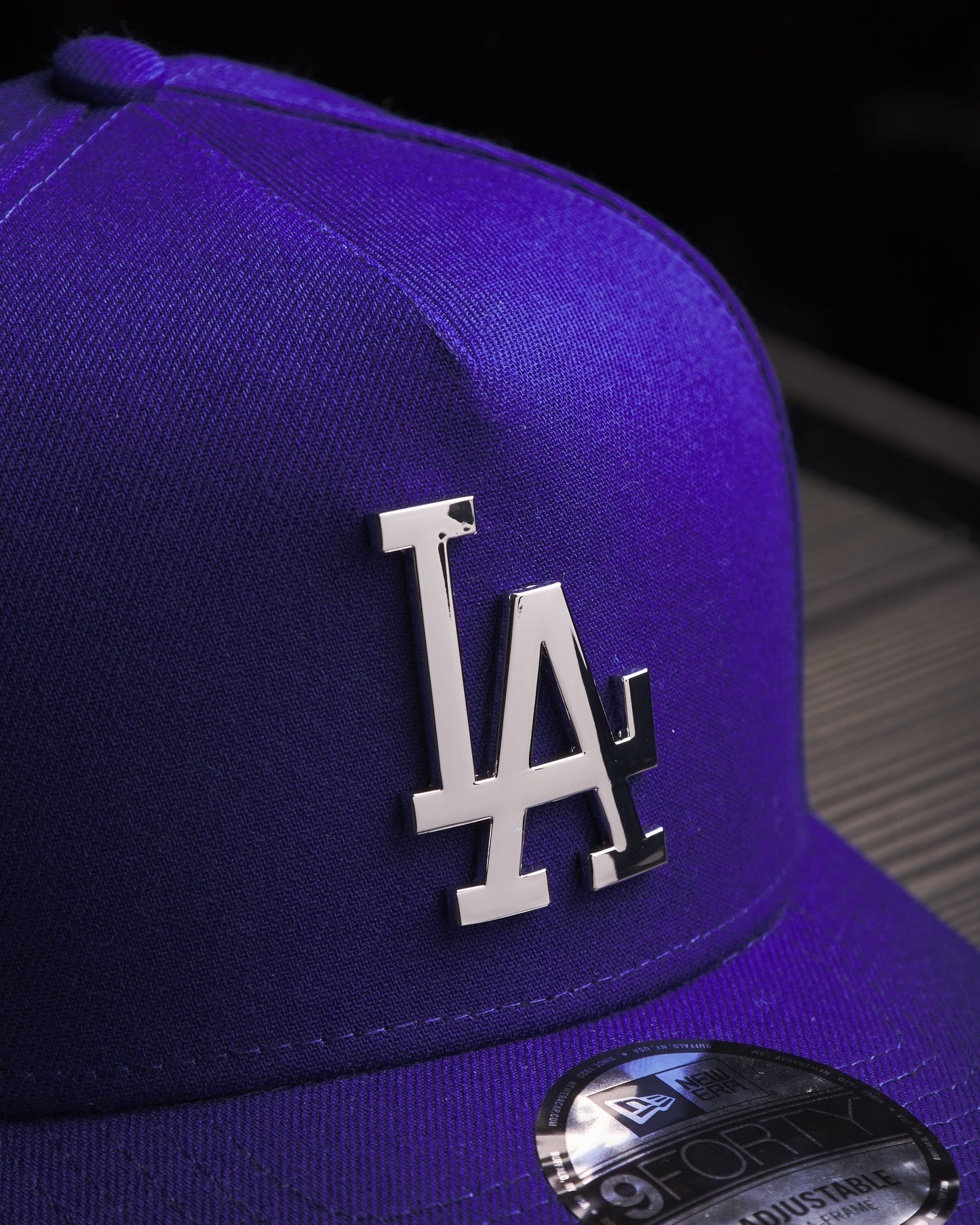 New Era - Los Angeles Dodgers placa logo 9FORTY