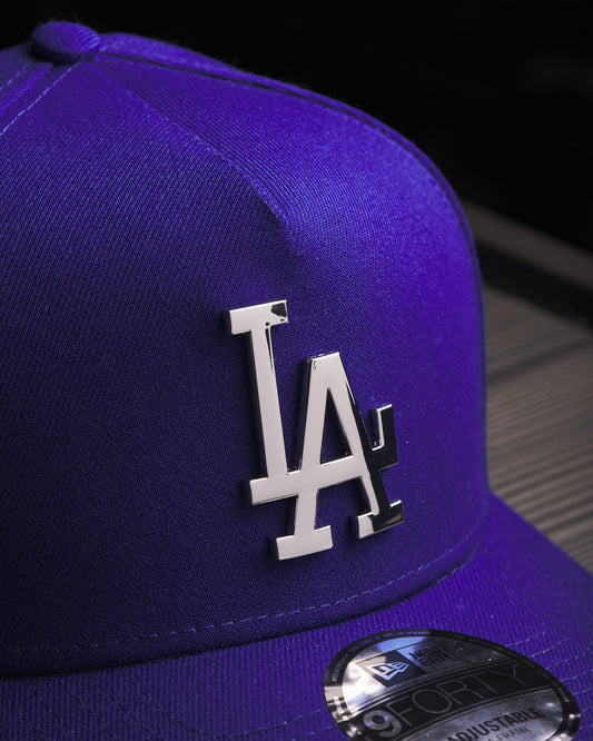 New Era - Los Angeles Dodgers placa logo 9FORTY