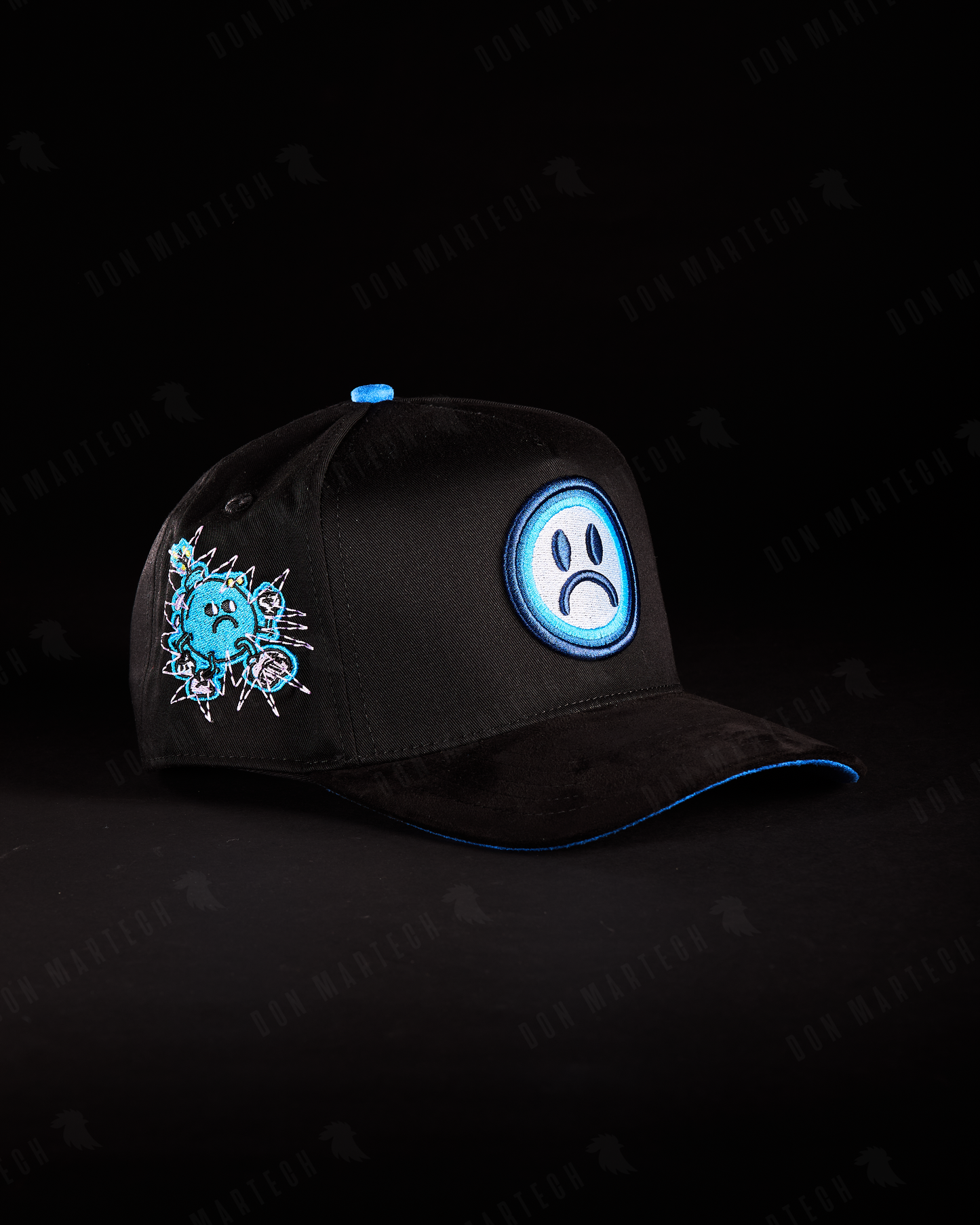 JC Hats - "BD Sad" (negro/azul)