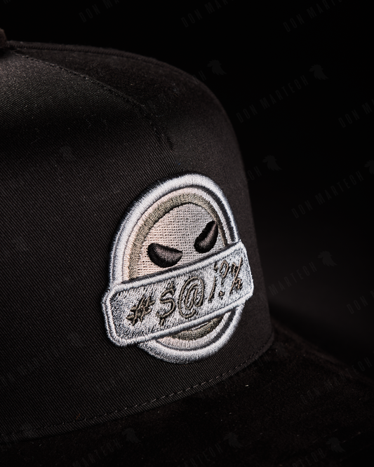 JC Hats - "BD Angry" (negro/metálico)