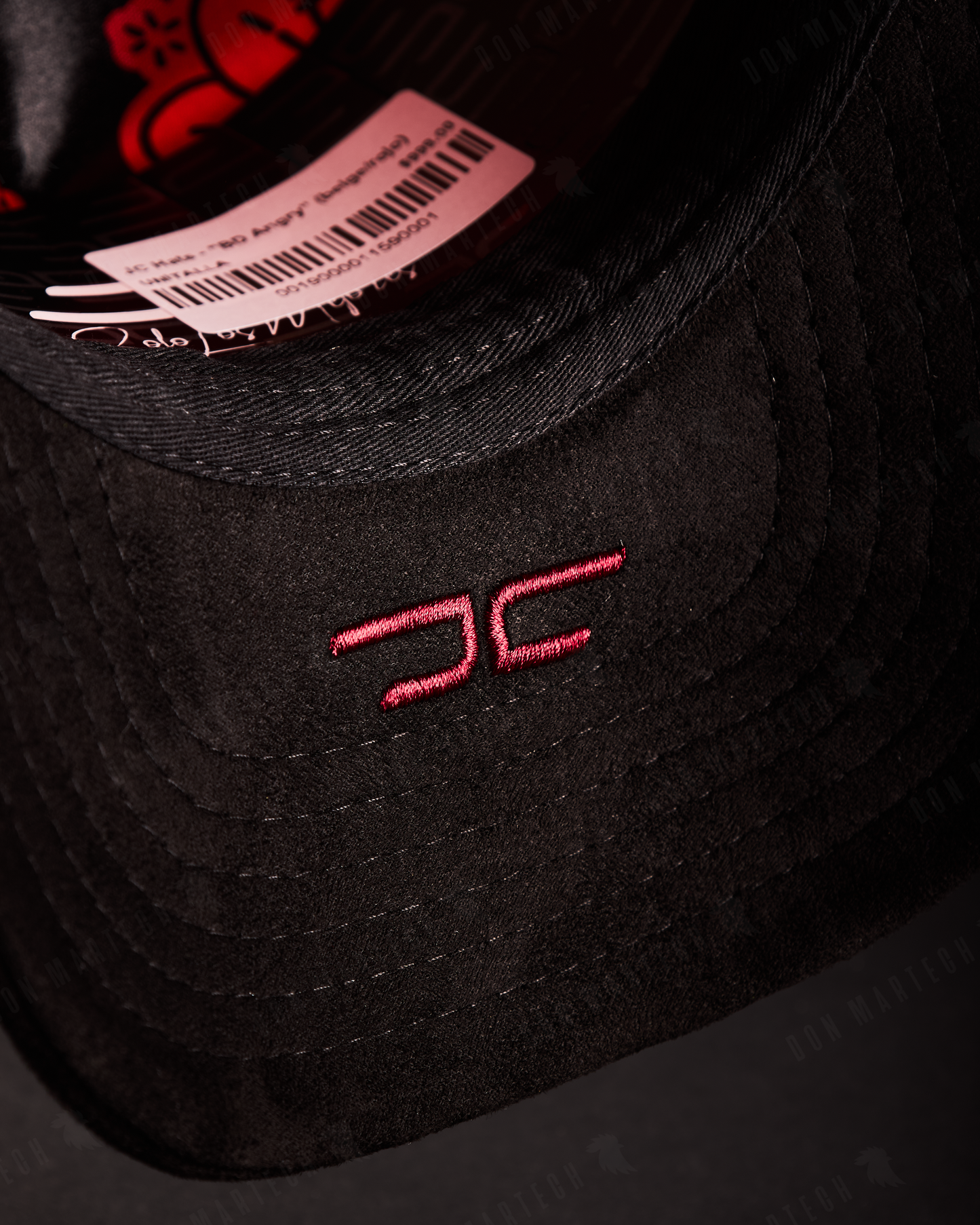 JC Hats - "BD Angry" (beige/rojo)