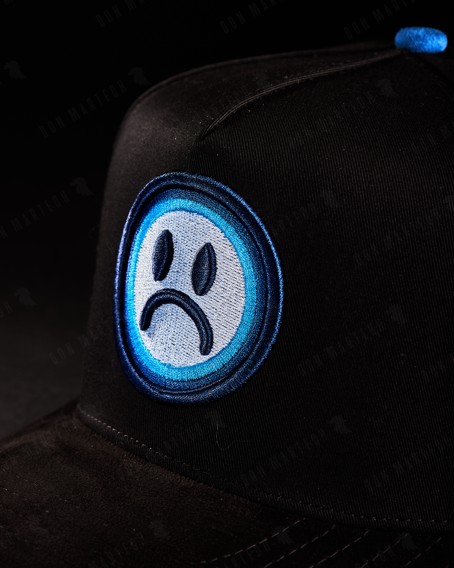 JC Hats - "BD Sad" (negro/azul)