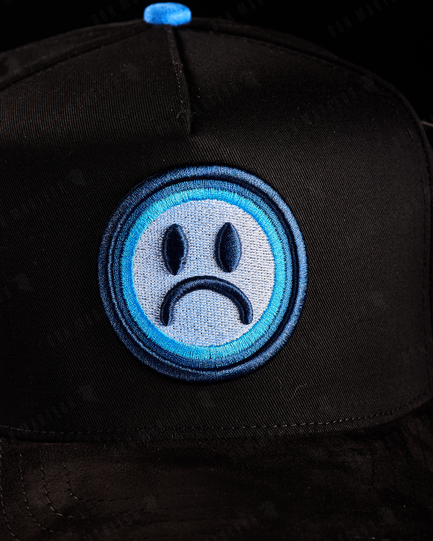 JC Hats - "BD Sad" (negro/azul)