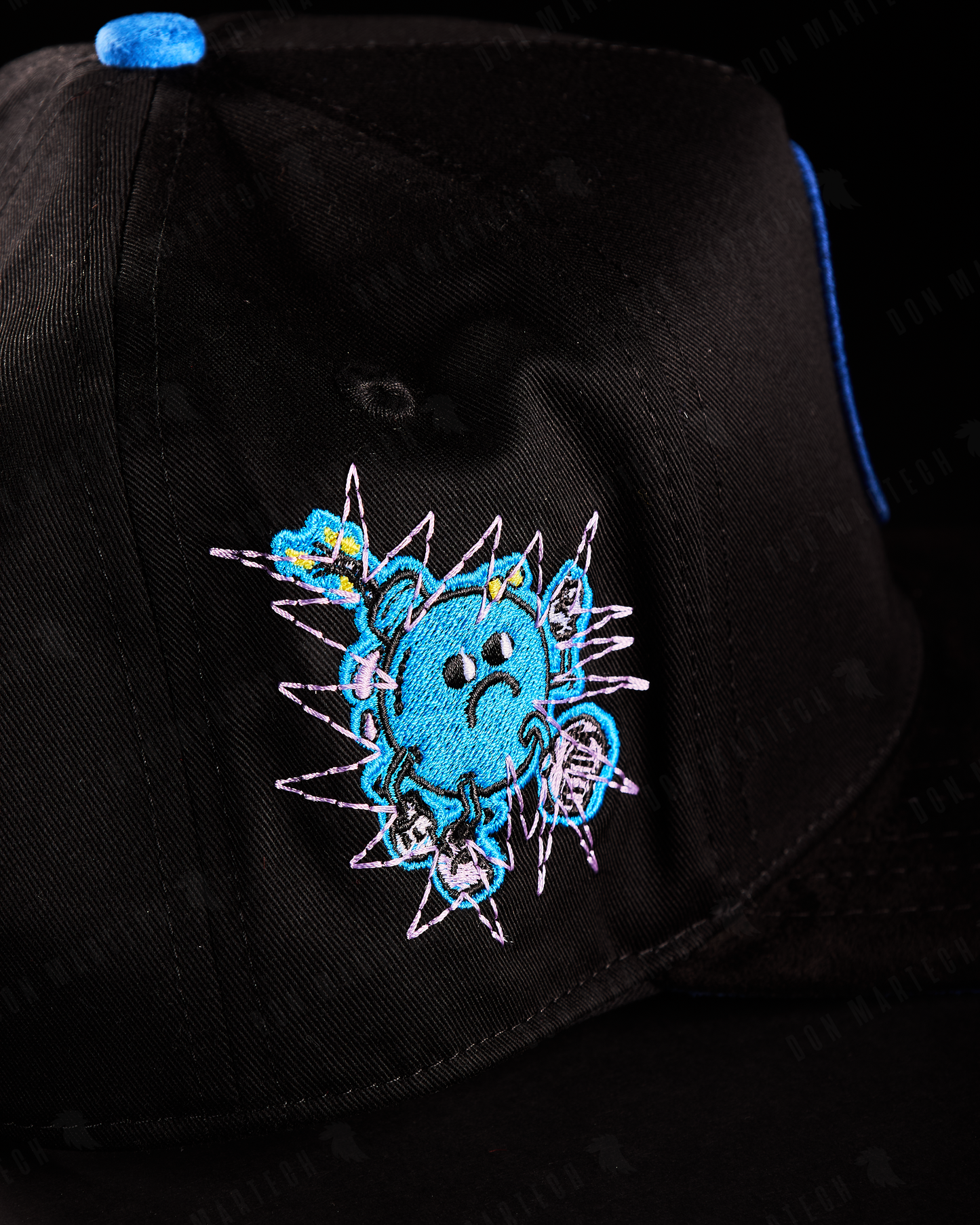 JC Hats - "BD Sad" (negro/azul)