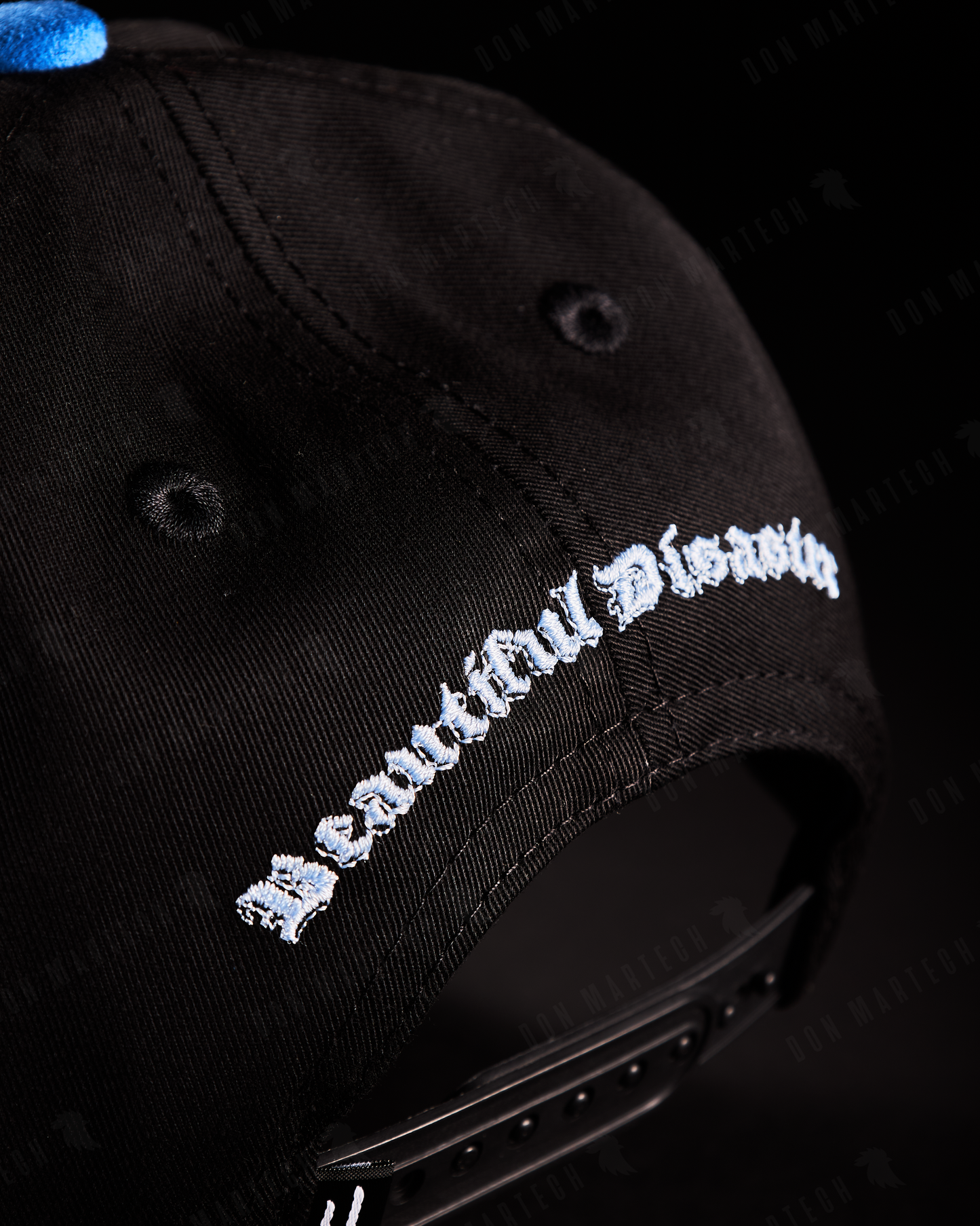 JC Hats - "BD Sad" (negro/azul)