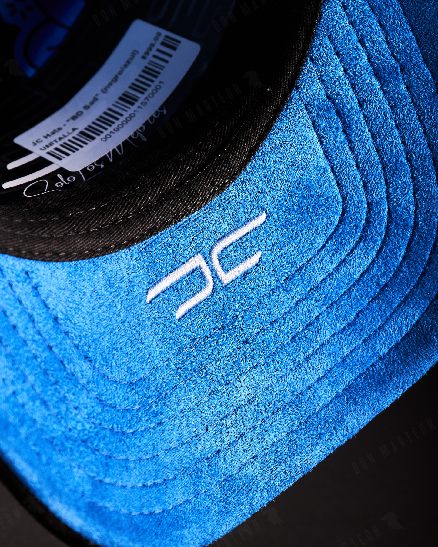 JC Hats - "BD Sad" (negro/azul)