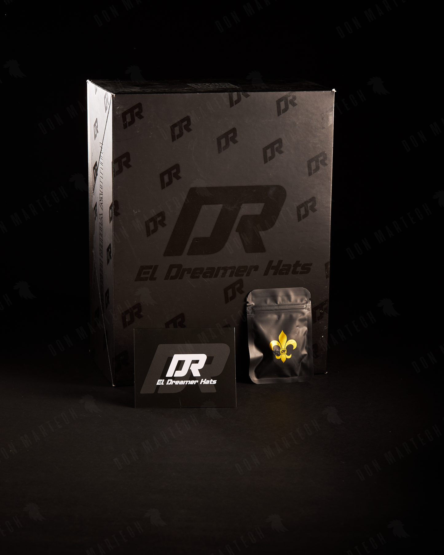 El Dreamers Hats - "Kanji Black"