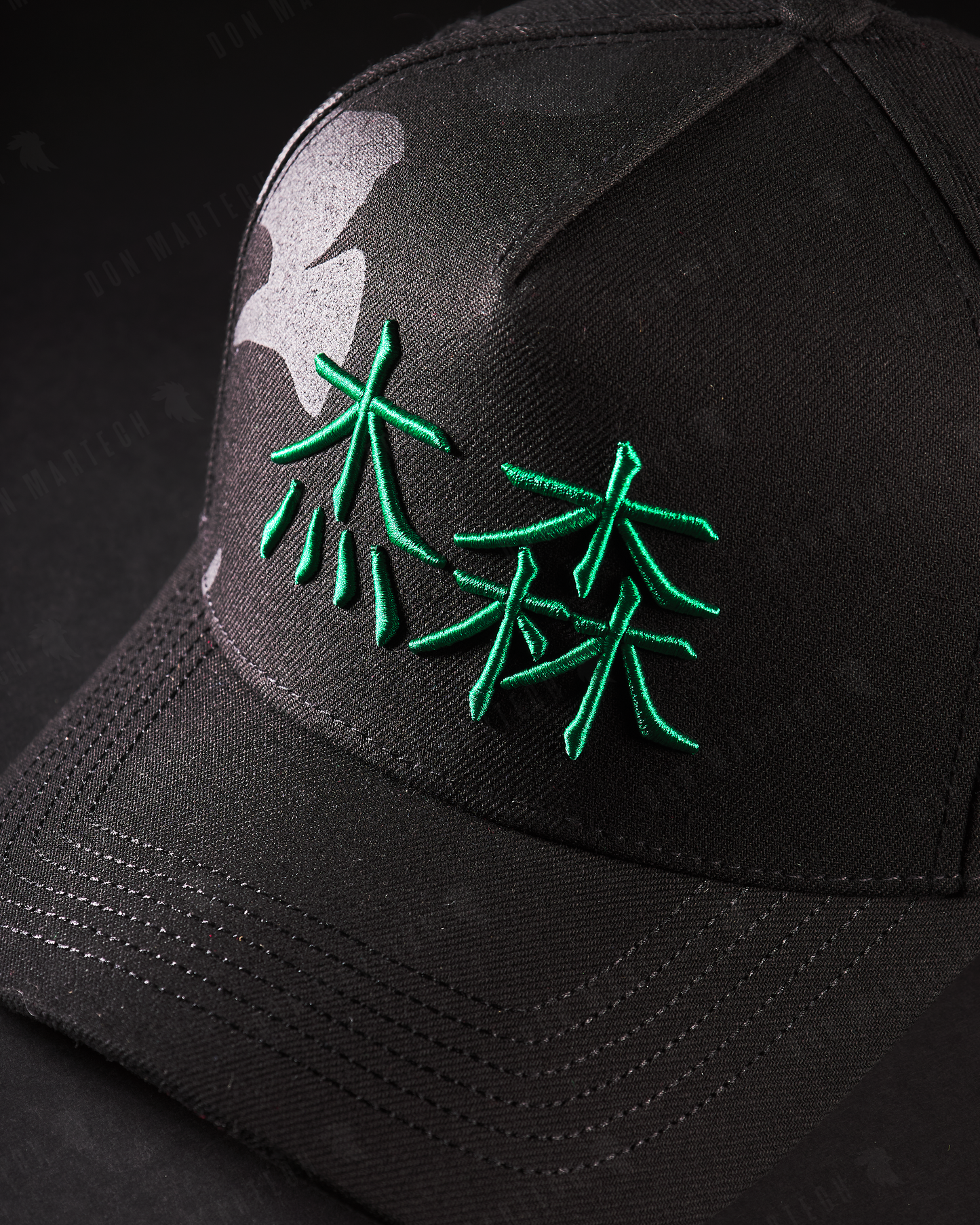 JC Hats - "Glory" (black)