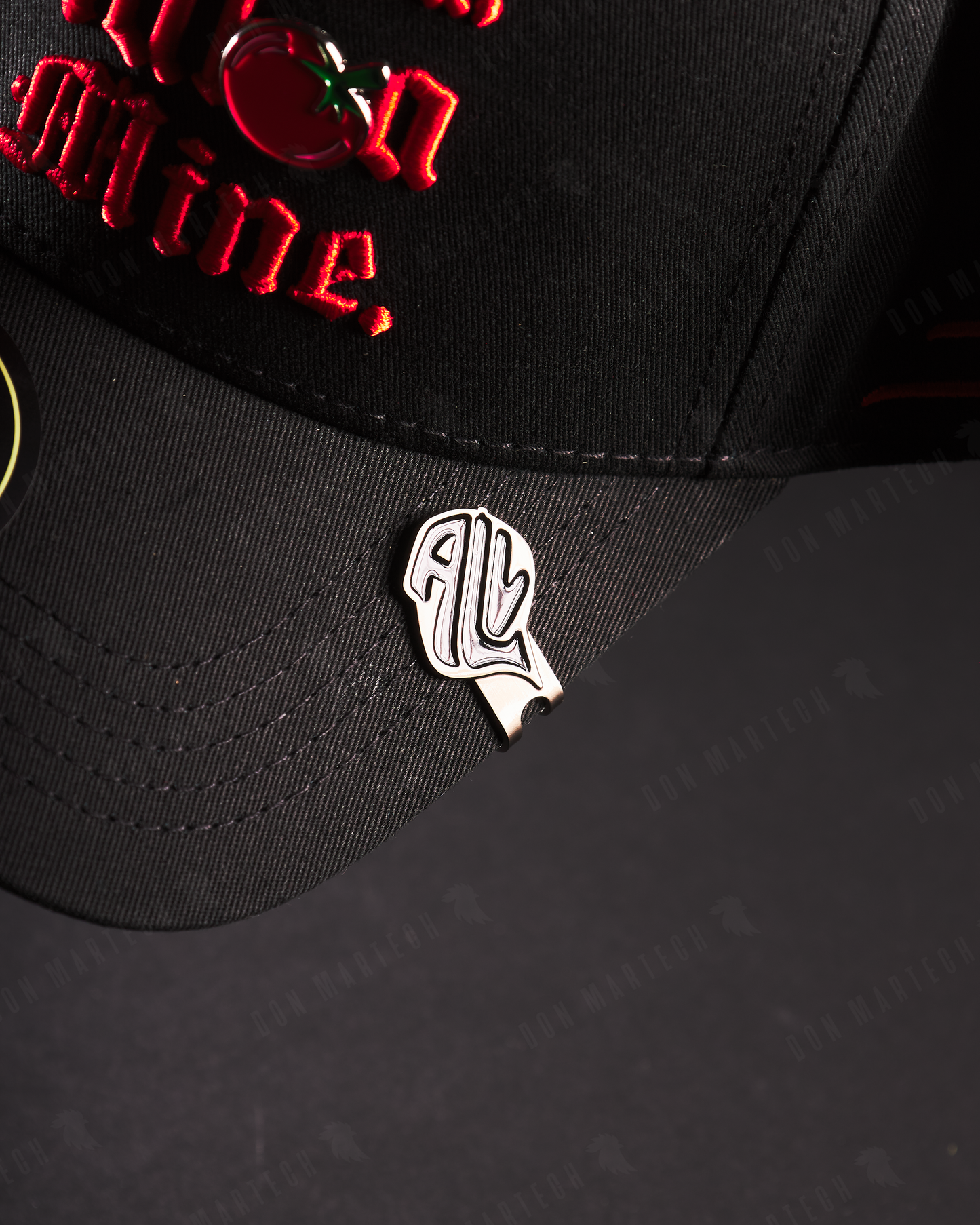 JC Hats - "Sinaloa Is Mine" (negro/rojo)