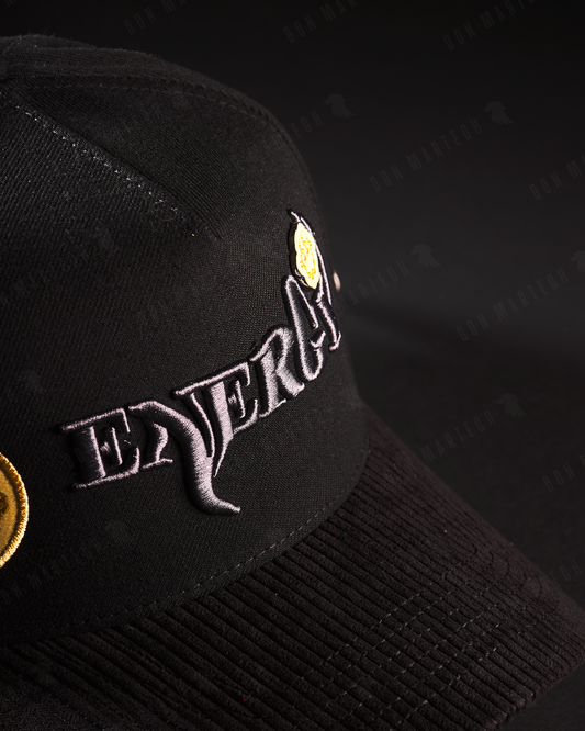 JC Hats - "Energy" (negro/amarillo)