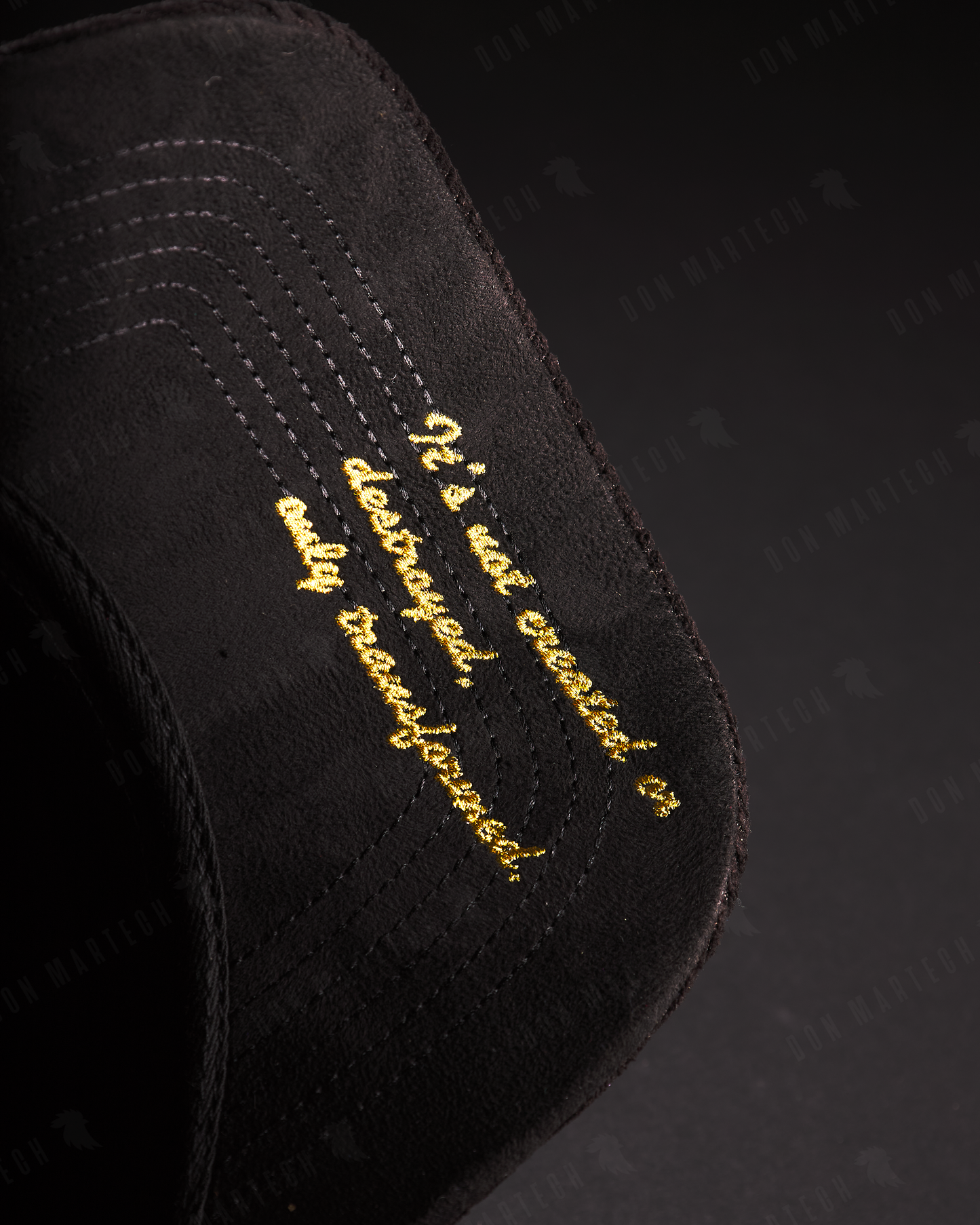 JC Hats - "Energy" (negro/amarillo)
