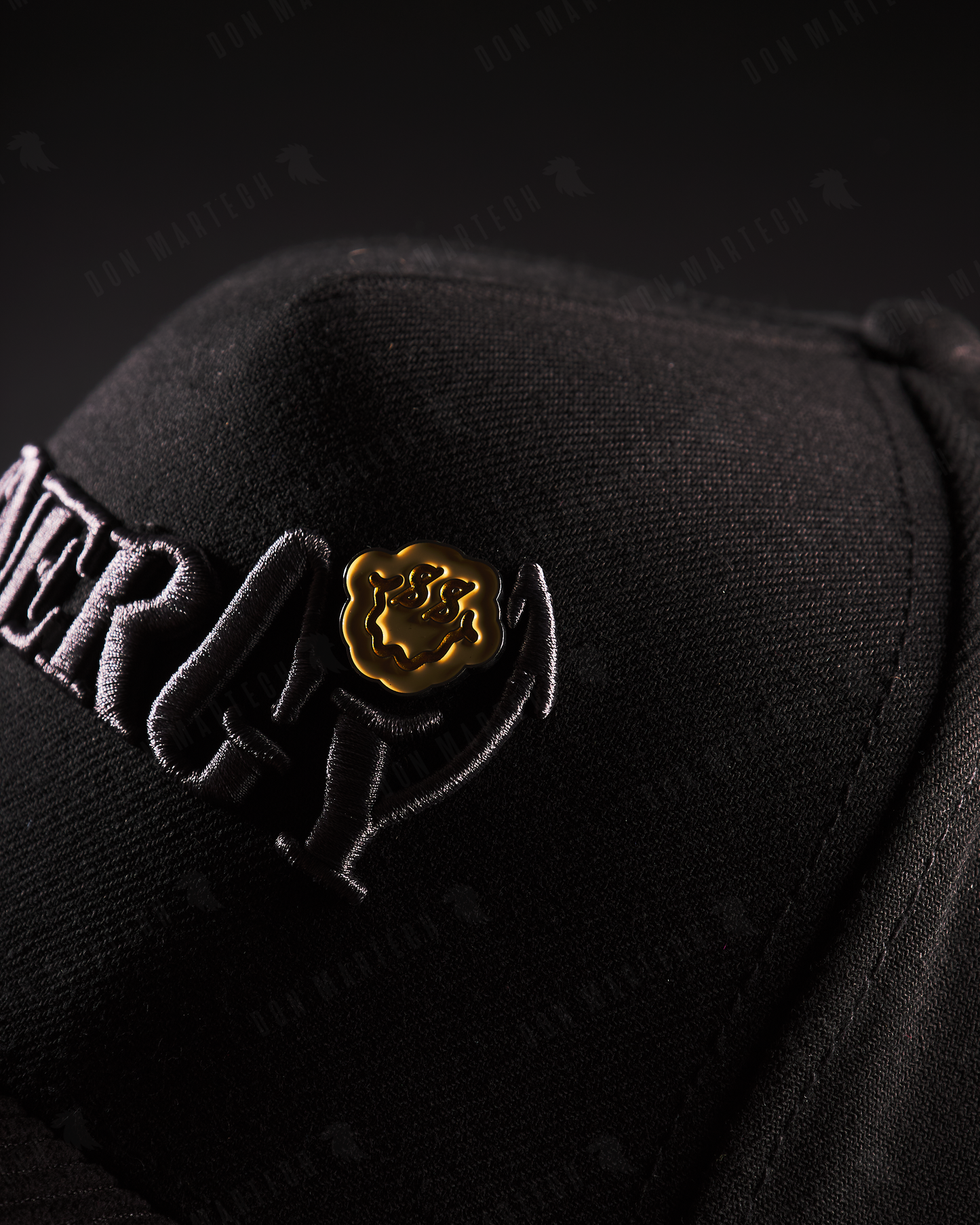 JC Hats - "Energy" (negro/amarillo)