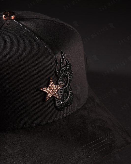 Gorra Barbas Hats “B Star Rose Gold”