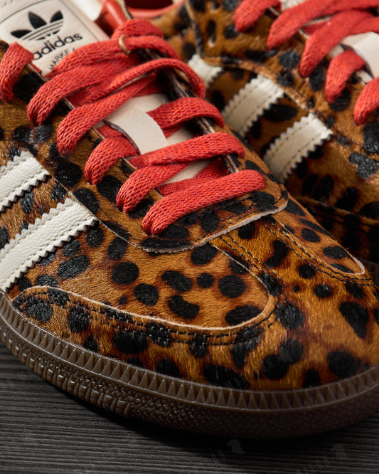 Adidas Samba OG Preloved Red Leopard