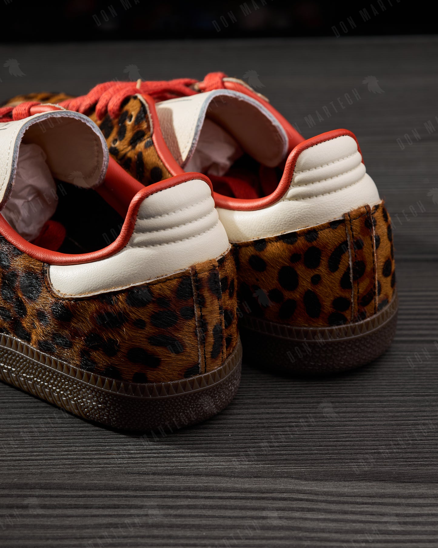 Adidas Samba OG Preloved Red Leopard