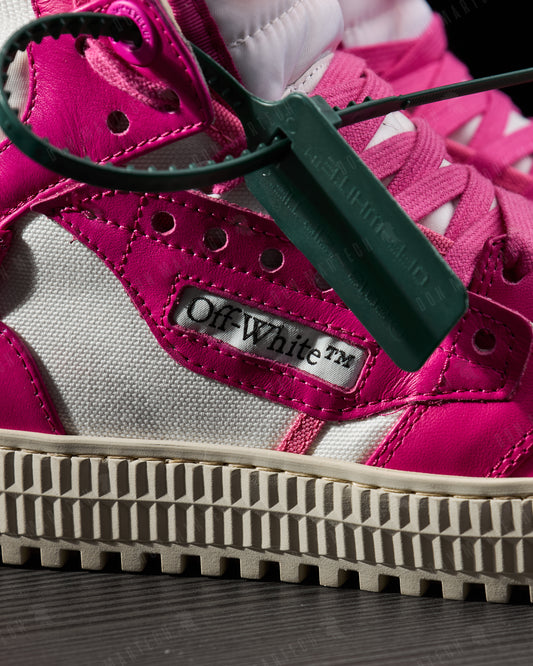 Off White - Court 3.0 High 'Fuchsia Pink' 2022