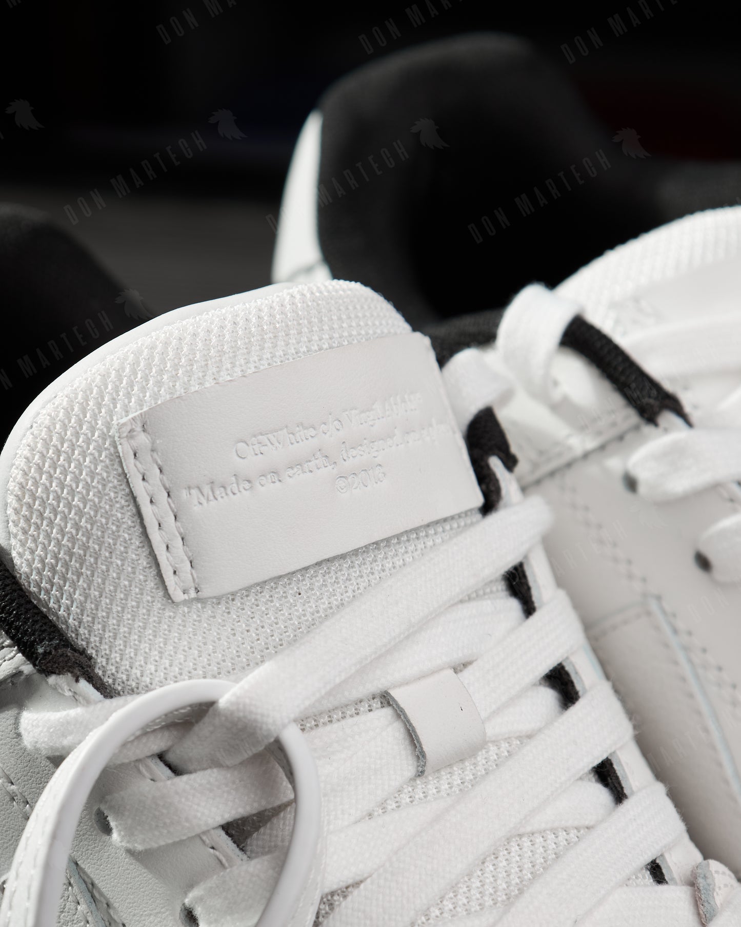 Off-White Out of Office Low 'Logo Print - White Black'