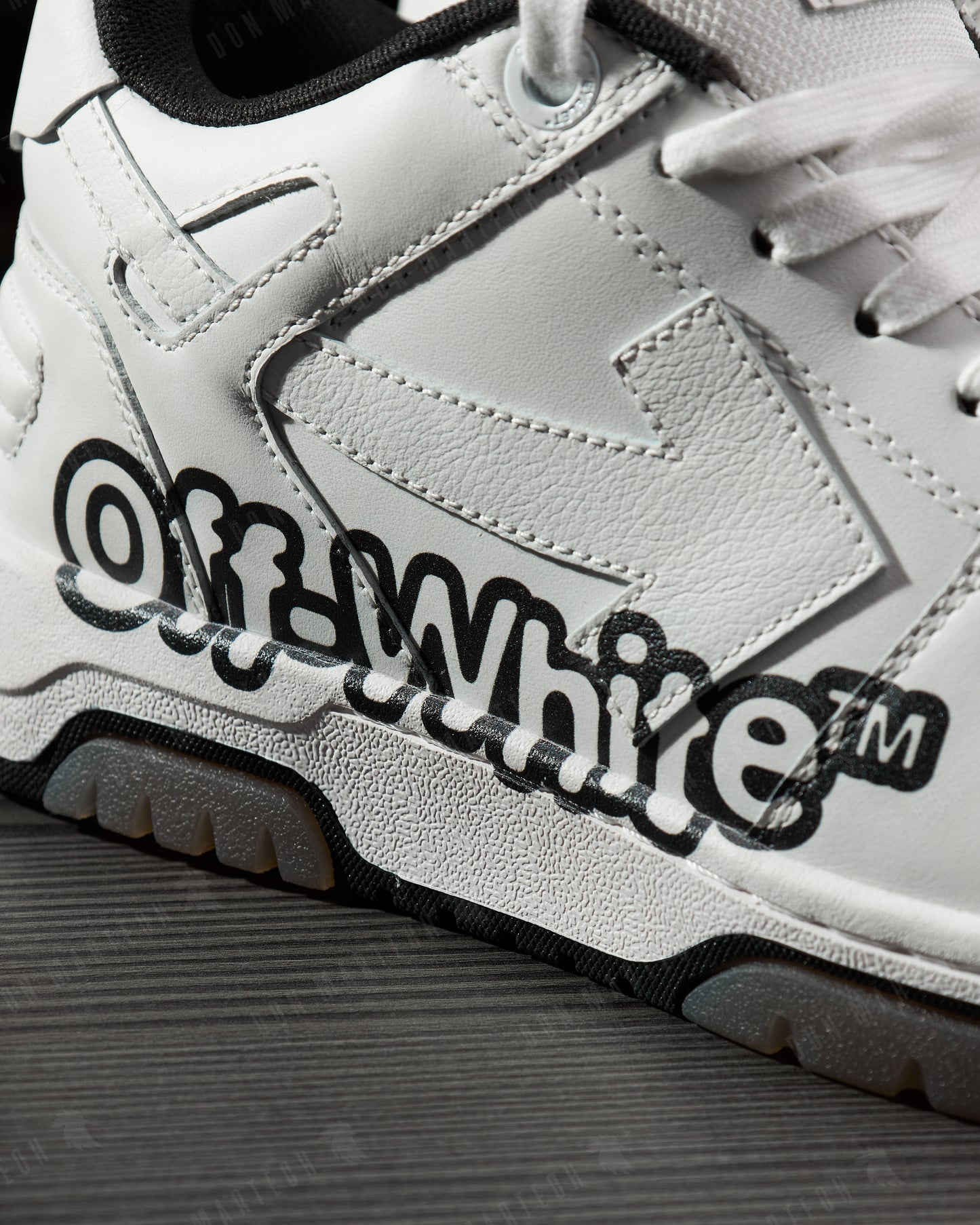 Off-White Out of Office Low 'Logo Print - White Black'