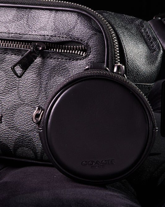 Coach - Crossbody Black Monogram