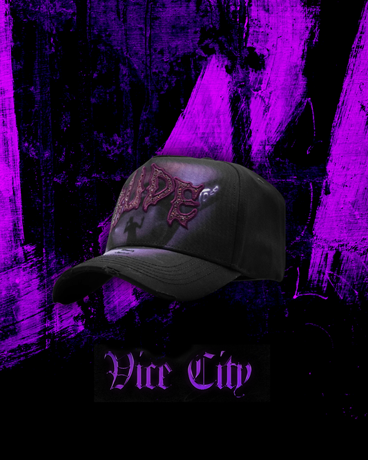 Tombochio x Rude Awakenings - Gorra Vice City + Lentes “Vice City”