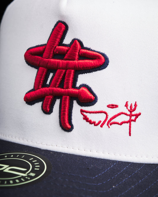 JC Hats - Balance (rojo/blanco)