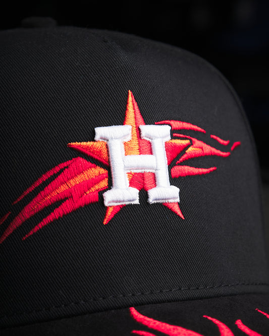 Boba Hats - "Houston Flames"