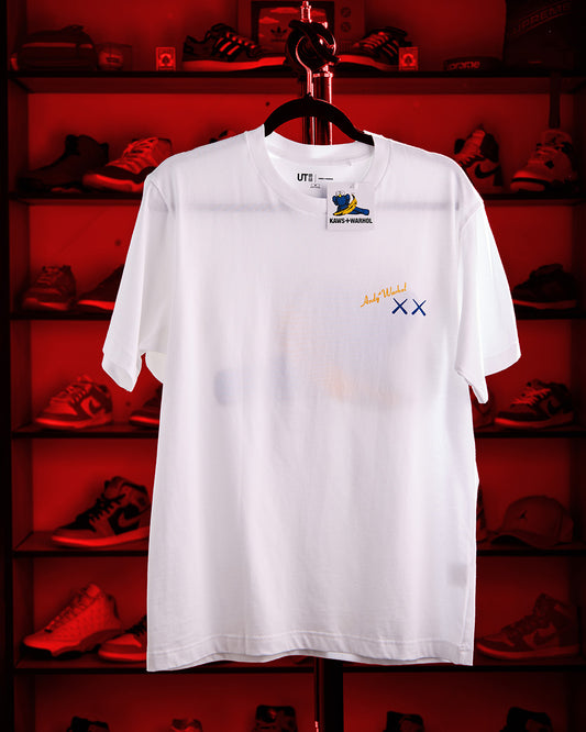 Kaws x Andy Warhol - Uniqlo Grafico Azul