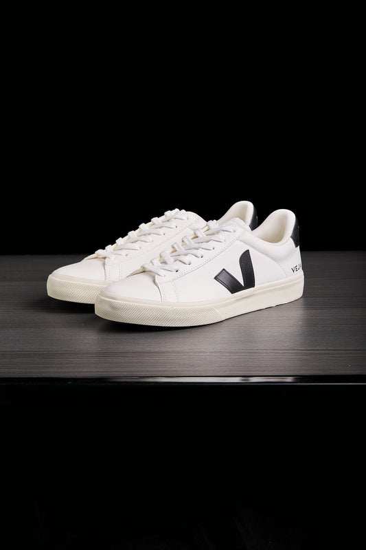 VEJA CAMPO LOW CLASICO WHITE BLACK