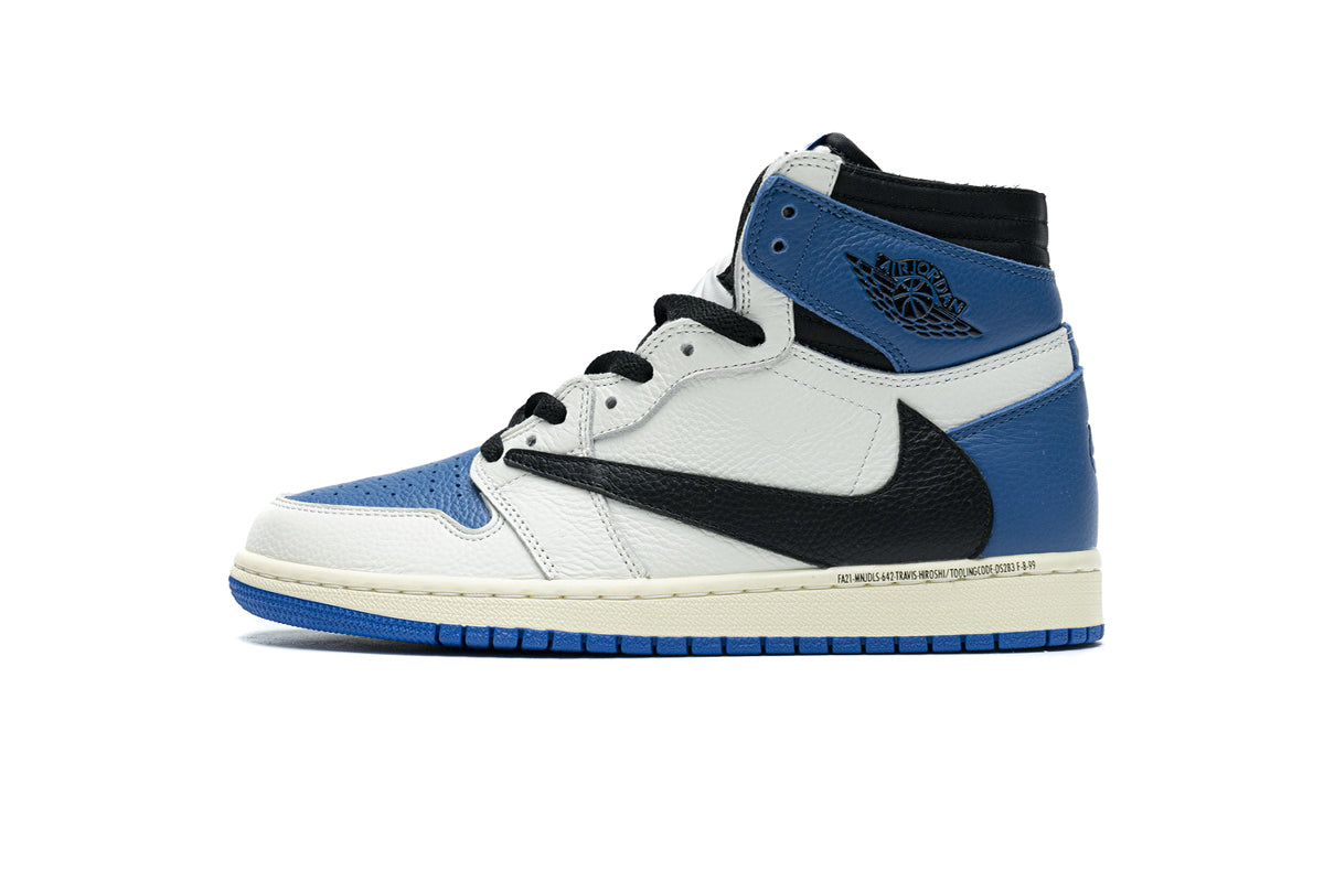 Jordan - Fragment Design x Travis Scott x Air Jordan 1 Retro High 'Military Blue'