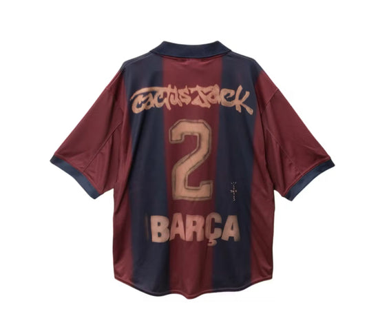 Camiseta “Travis Scott x Nike x Barcelona” Retro 2000/01