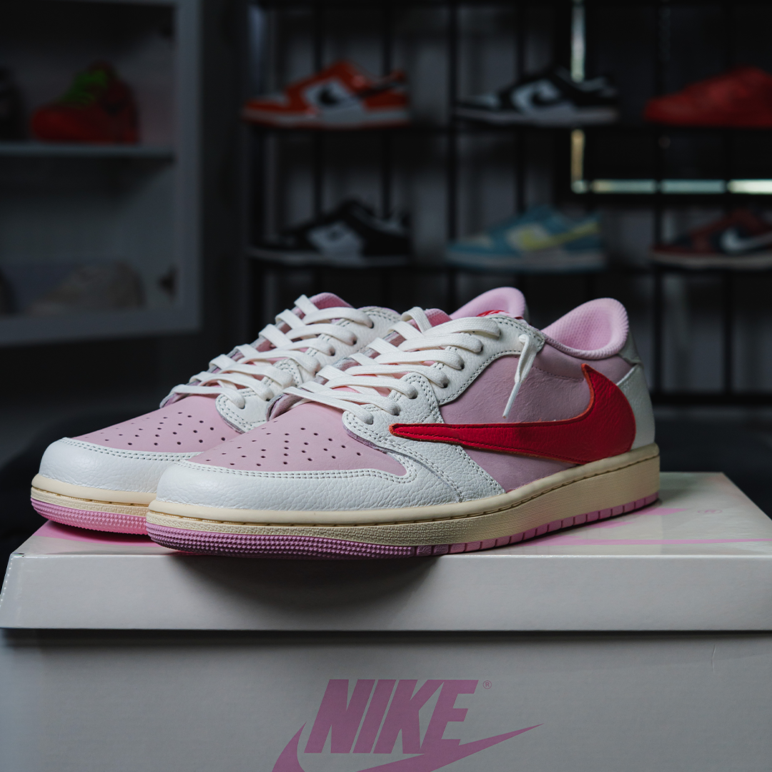 Air Jordan 1 Low x Travis Scott - "Tropical Pink"
