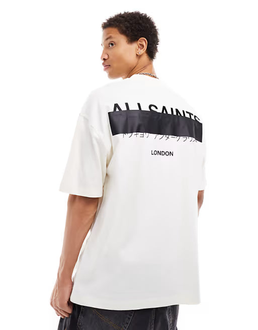 PLAYERA ALL SAINTS WHITE LOGO