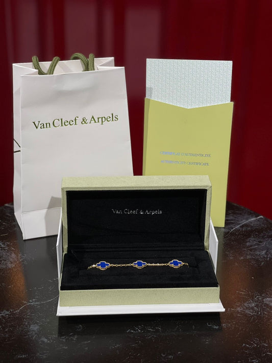 Pulso Tipo Van Cleef & Arpels Blue